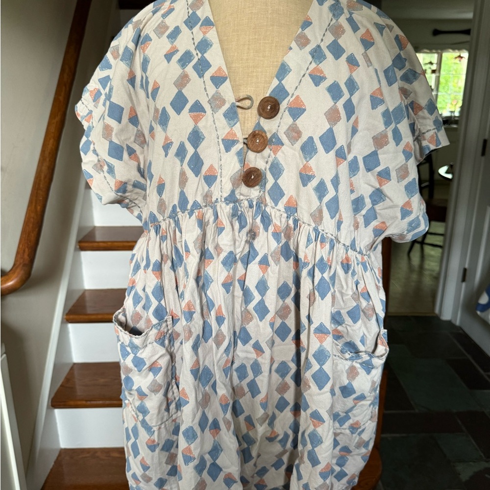 Free People Multicolor Patterned Dress